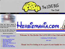 Tablet Screenshot of herbiemania.com
